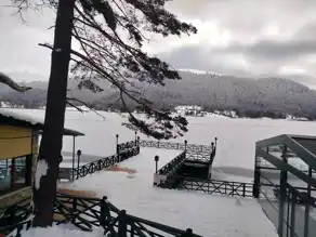 Abant Gölü Buz Tuttu, Uyarı Yapıldı!