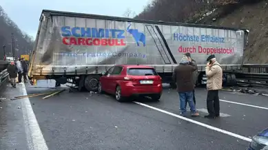 Bolu Dağı Tüneli'nde Kazada İstanbul Yönü Kapandı