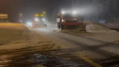 Bolu Dağı'nda Yollar Açık Tutuluyor
