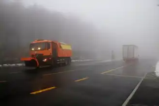 Bolu Dağı'nda Sis: Görüş 30 Metreye Düştü!