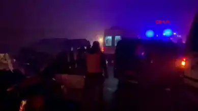 Bolu Dağı'nda 6 Yaralıya Neden Olan Zincirleme Kaza!