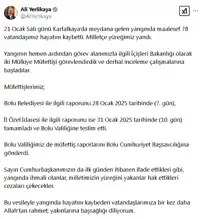 Kartalkaya Otel Yangını: İhmal Raporları Savcılıkta