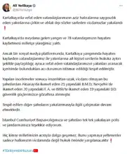 Kartalkaya Yangını: Saygısız 3 Şüpheli Gözaltında