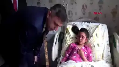 Bolu Milli Eğitim Müdürü Hastanede Öğrencileri Ziyaret Etti