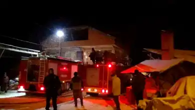 Bolu Mudurnu'da Ev Yangını!