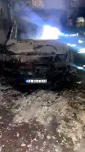 Bolu'da Garaj Yangını: 8 Kişi Tahliye Edildi