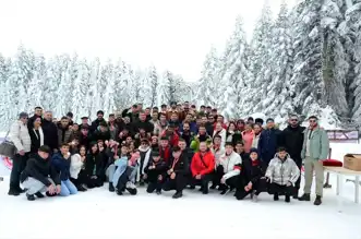 Bolu'da Kızak Yarışları Heyecanı!