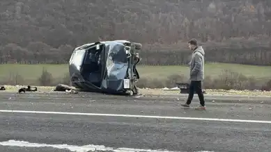 Bolu'da Trafik Kazası: Sürücü Yaralı
