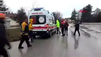 Bolu'da Anne ve Oğlu Yaralı Kurtuldu!