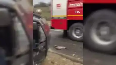 Yağmurlu Havada Takla Atan Araç: 1 Yaralı