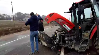 Bolu'da Traktör Kazası: 2 Yaralı