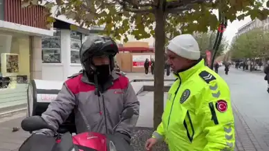 Yasaklı Caddede Sürücü Denetimi