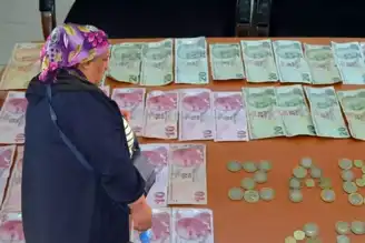 Bolu'da Cami Önünde Dilenci Yakalandı: 2 Saatte 1554 TL!