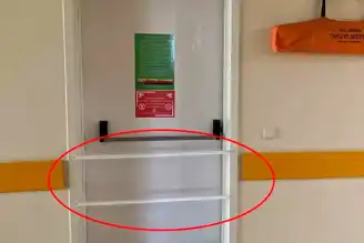 Rize Devlet Hastanesi'nde Yangın Merdivenleri Kapatıldı!