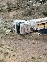 Bolu'da Erpiliç Kamyonu Devrildi: 1 Yaralı
