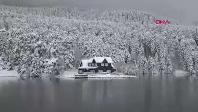 Bolu'nun Doğal Güzelliği Kar Altında