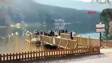 Gölcük Tabiat Parkı Sömestirde Doldu Taştı!