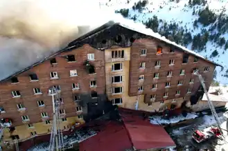 Kartalkaya'da Otel Yandı: 10 Ölü, 32 Yaralı
