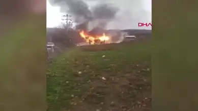 Ahşap Ev Yanarak Küle Döndü