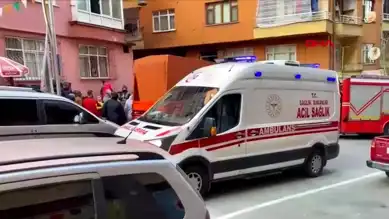 Rize Apartmanında Yangın Paniği!