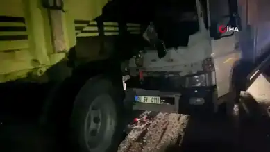 TEM'de Kamyon Kazası: 1 Yaralı