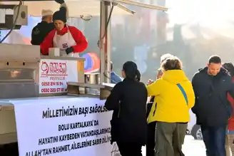 Kartalkaya Yangını Kurbanları İçin Lokma Hayrı