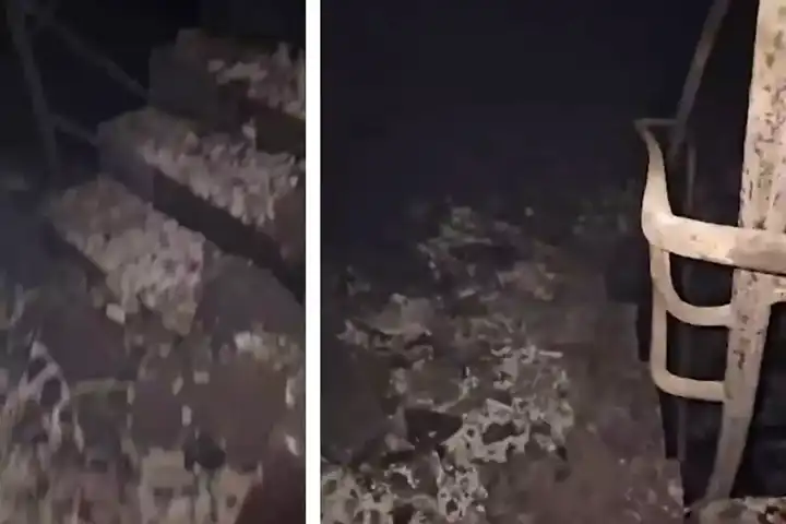 Kartalkaya Oteli Yangını: Merdivenler Görüntülendi
