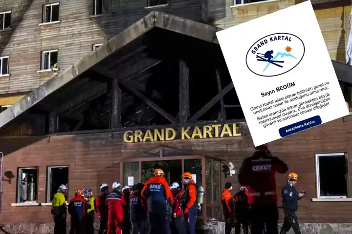 Kartalkaya Oteli'nden Müşterilere Skandal Mesaj!