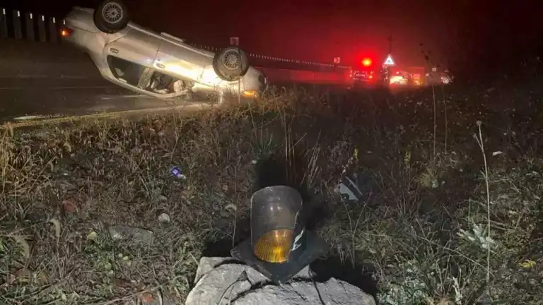 Sisli Bolu Dağı'nda Kaza: 3 Yaralı