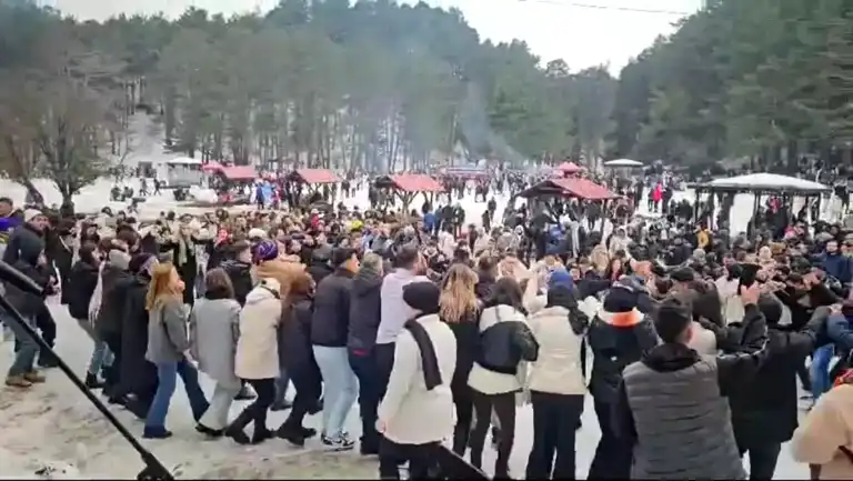 Kış Festivalinde Binlerce Kişi Eğlendi