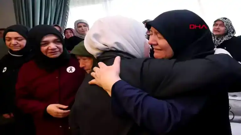Erdoğan, Bolu Otel Yangını Kurbanı Gültekin Ailesini Ziyaret Etti