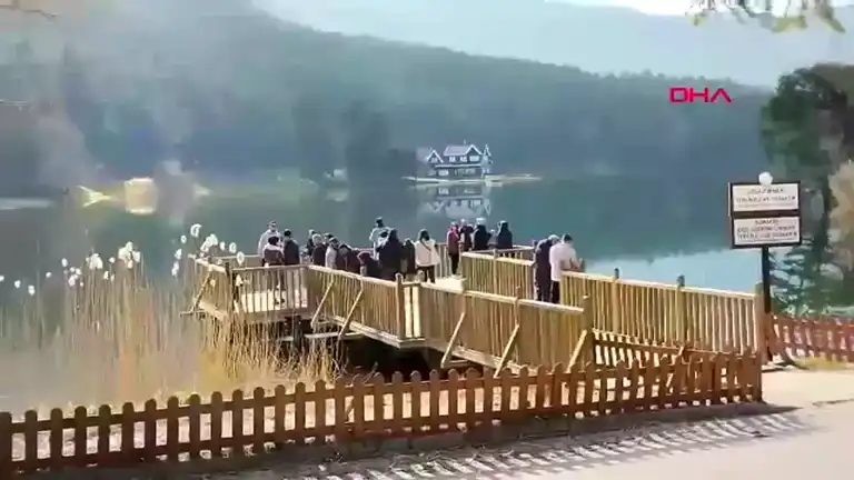 Gölcük Tabiat Parkı Sömestirde Doldu Taştı!